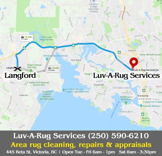 area rug cleaning langford bc by Luv-A-Rug