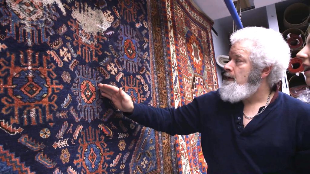 All about LuvARug and their love of restoring rugs and their community
