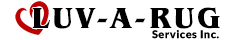 Luv-A-Rug Services Inc. Trademarked Logo