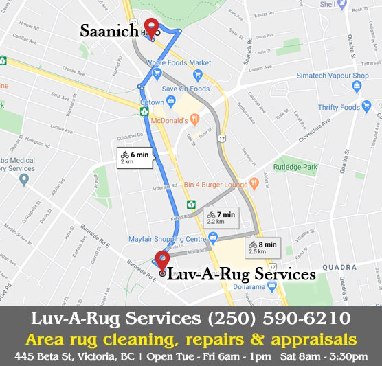 Area Rug Carpet Cleaning Saanich BC
