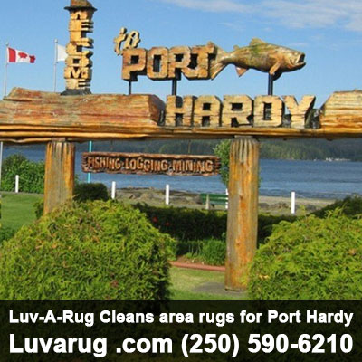 area rug carpet cleaning Port Hardy BC by Luv-A-Rug