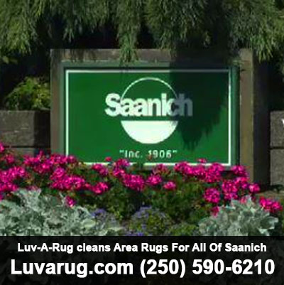 area rug carpet cleaning Saanich BC by Luv-A-Rug