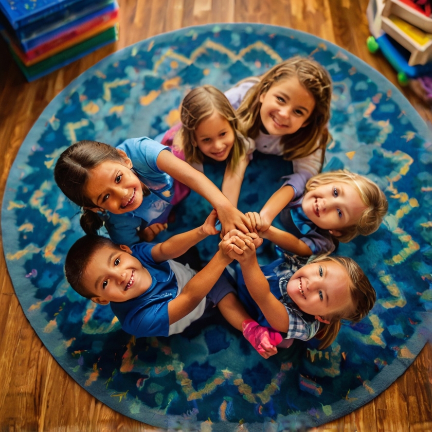 École Margaret Jenkins School Area rug cleaning by Luv-A-Rug Victoria BC