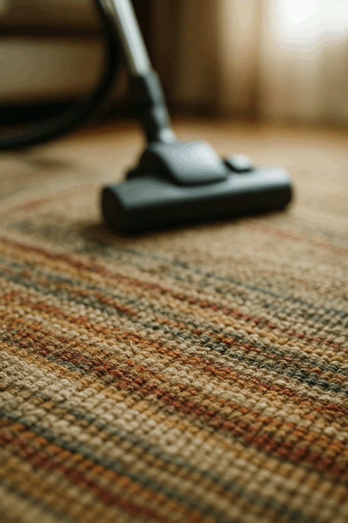 Vacuuming Rustic Rug Why Vacuuming Isn’t Enough